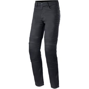 Motorjeans Alpinestars Cerium Tech-Stretch Zwart Spoelen