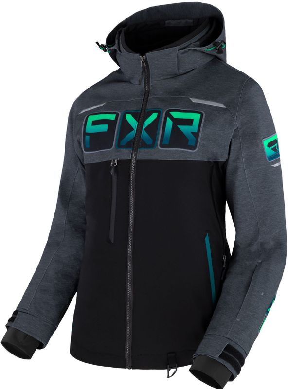 FXR - Maverick - Sneeuwjas - Dames - Zwart - Waterdicht - Ademend
