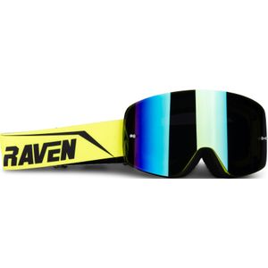 Crossbril Raven Edge Neon Geel-Zwart