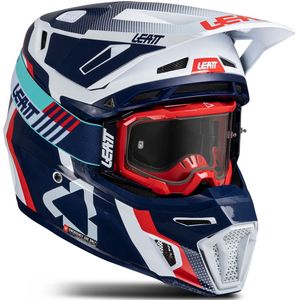 Leatt - Moto 8.5 V25 - Crosshelmset - Met Brillen