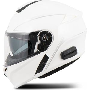Sena - Outrush R - Jethelm - Wit - Polycarbonaat