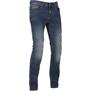 Motorjeans Richa Original 2 Slim Fit Lang Blauw Gewassen