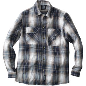 Shirt West Coast Choppers Riser Bruin-Blauw