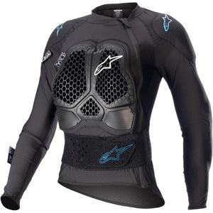 Motorjas Alpinestars Stella Bionic Action V2 Dames Zwart-Cyaan