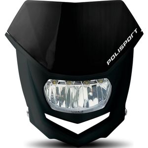 POLISPORT - OFF ROAD Halo - LED-koplamp - Zwart - Duurzaam
