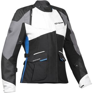 Ixon - Balder - Motorfiets Textiel Jas - Zwart - Waterdicht - Ademend