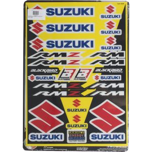 Stickervel Blackbird kit Suzuki
