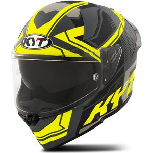Integraalhelm KYT R2R Octane Mat Geel