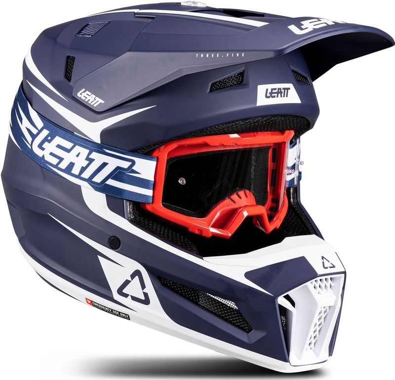 Leatt 3.5+Vizion - Junior Off-road Helmkit - Klein