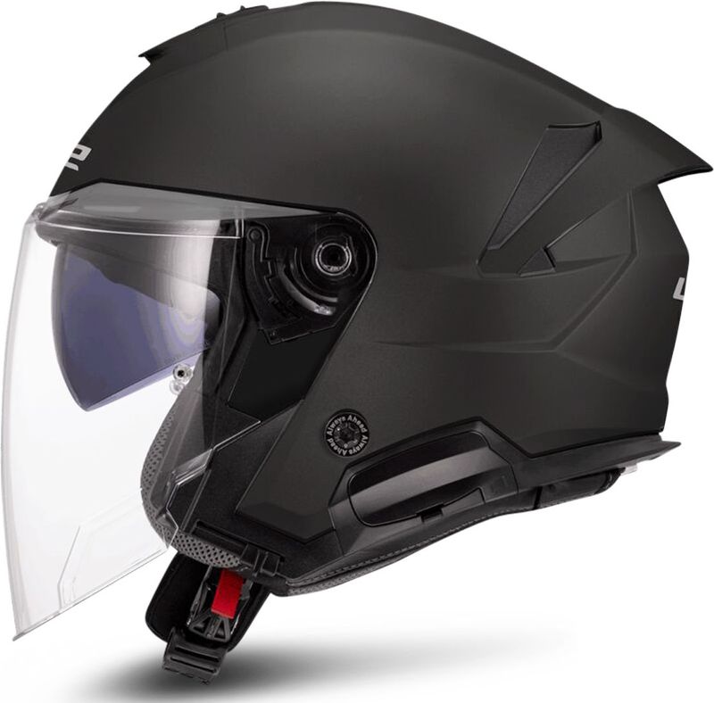 LS2 - OF618 Verso II - Jethelm - Mat Zwart - Polycarbonaat