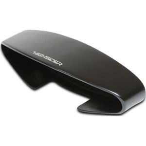 Highsider - Little Number1 - Achterlichtbehuizing - Zwart - Metalen Behuizing