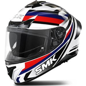 Integraalhelm SMK Typhoon Freeride Wit-Rood