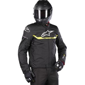 Motorjas Alpinestars T-SPS WP Zwart-Neon Geel