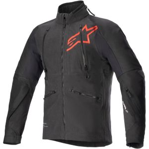 Motorjas Alpinestars Hyde XT Drystar XF Zwart-Helder Rood