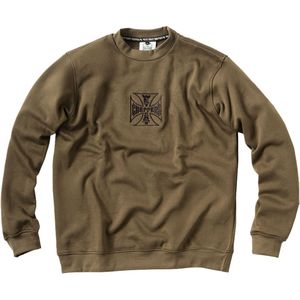 Sweatshirt West Coast Choppers Parts Olijfgroen