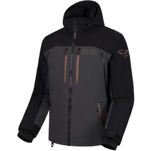 FXR - Heliupro 3-In-1 - Sneeuwjas - Zwart - 20,000mm Waterdicht/Ademend Membraan