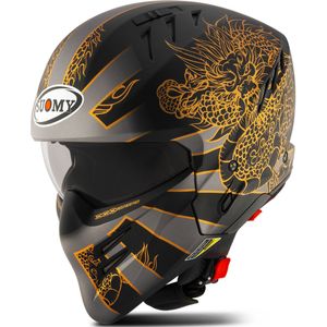 Suomy - Armor Dragon Mat - Integraalhelm - Lichtgewicht - Geavanceerde Veiligheidsfuncties