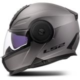 LS2 - FF902 Scope II - Systeemhelm - Mat Titanium