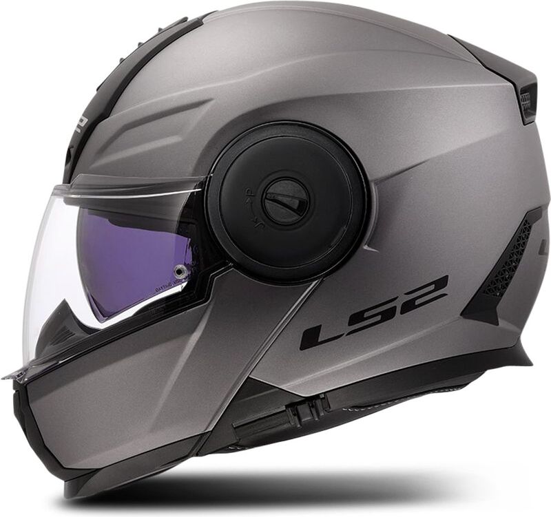 LS2 - FF902 Scope II - Systeemhelm - Mat Titanium