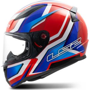 Integraalhelm LS2 FF353 Rapid II Wit-Blauw-Rood