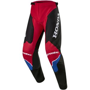 Crossbroek Alpinestars Honda Racer Iconic Fel Rood-Zwart-Wit