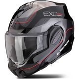 Scorpion - Exo-tech Evo Pro - Modulaire Helm - Zwart - TCT Ultra Materiaal