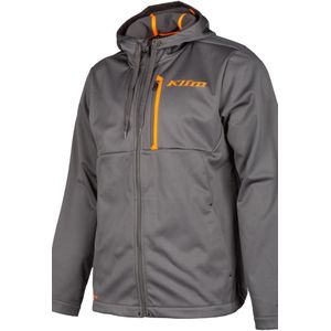 Hoodie - Transition - Elastische Winddichte Softshell - Zwart