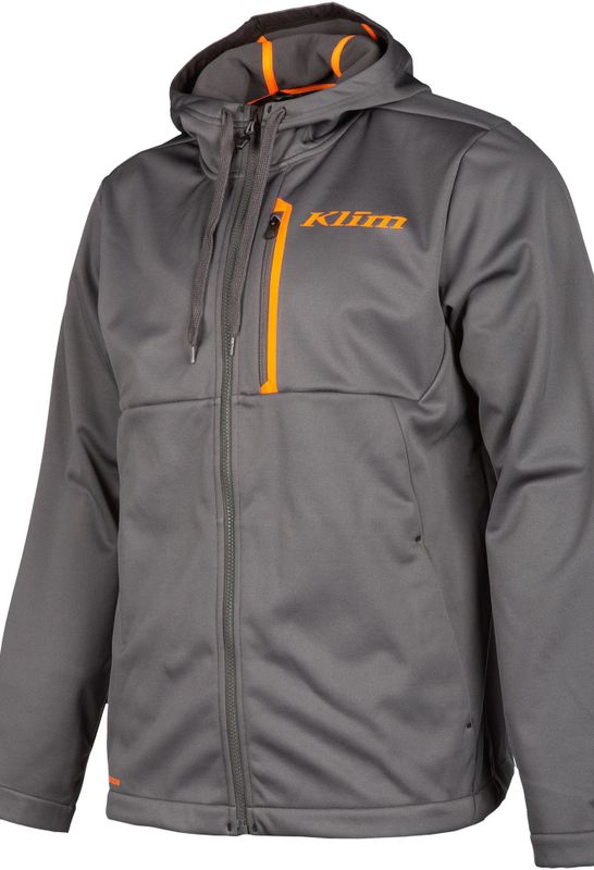 Hoodie - Transition - Elastische Winddichte Softshell - Zwart