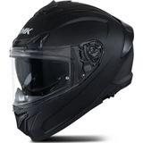 SMK - Typhoon - Integraalhelm - Zwart - Thermoplastisch - Ventilatiesysteem