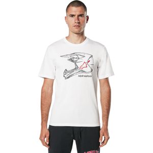Alpinestars - SPS - T-shirt - Wit - Korte Mouwen