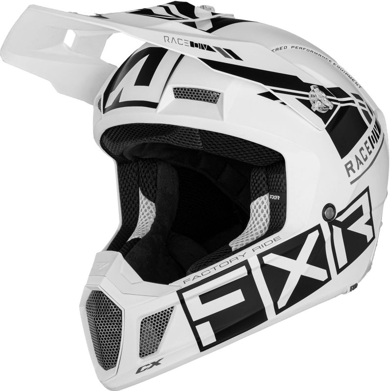 FXR - Clutch CX Pro Ops - Crosshelm - Zwart - Polymeerlegering