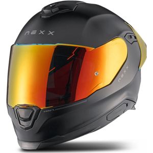 Y.100R - Integraalhelm - Zwart - Kunststof - Met Actiecamera-ondersteuning