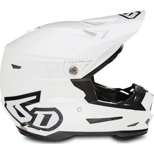 Crosshelm 6D ATR-2 - Solid - Motorhelm - Geavanceerd ODS-systeem - Duurzame tri-composiet schaal