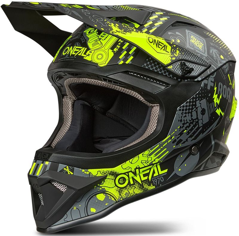 O'Neal - 1SRS - Crosshelm - Kinderen - Matte Afwerking - Veiligheidsnorm ECE 22.06