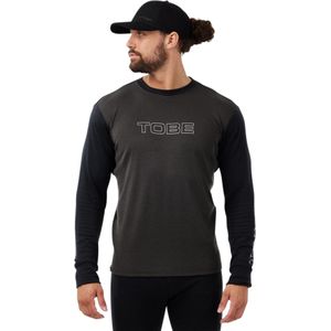 TOBE - Ferox - Basislaag Trui - Zwart - Merinowol/Polyester - 220g