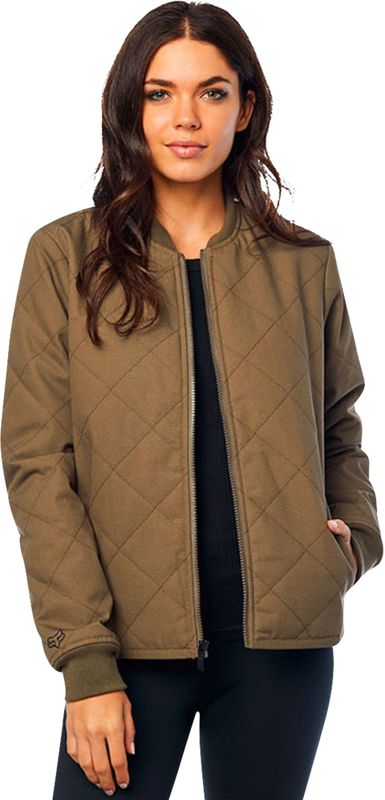 Fox - Stijlvolle Jas - Motorstijl - Met Rits - Handige Zakken