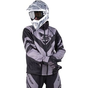 Sweep - Racing Division 2.0 - Motorjas - Zwart - Materiaal - Waterdicht