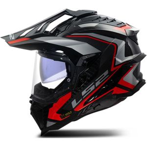 Crosshelm LS2 MX701 Explorer C Adventure Rood