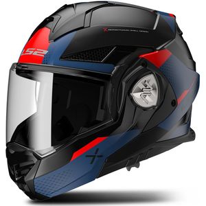Adventure Helm LSLS2 FF901 ADVANT X Oblivion Mat Zwart-Blauw