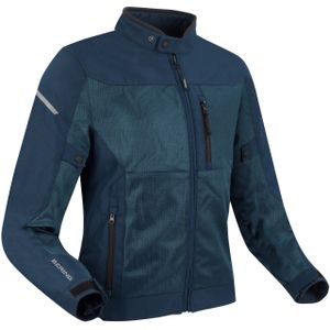 Bering - Ozone - Motorjas - Zwart - Fibretech 600D - Waterdicht