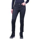 Motorjeans Dames - Course Cara - Skinny - Zwart - Gewaxte Afwerking