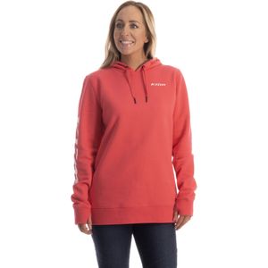 Klim - Mariposa Long - Pullover Hoodie - Zwart - Fleece van Katoenpolyestermix met Natuurlijke Stretch