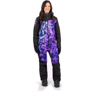 FXR - CX Lite - Sneeuwpak - Zwart-Stoffig Roze - 300D Polyester - Dames
