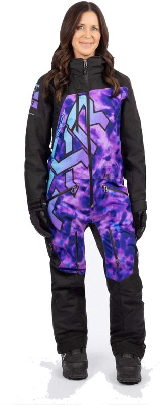 FXR - CX Lite - Sneeuwpak - Zwart-Stoffig Roze - 300D Polyester - Dames