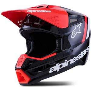 Alpinestars - SM3 Radium - Crosshelm - Geavanceerde Technologie - Lichtgewicht - Ventilatie