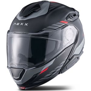 X.Lifetour - Modulaire Helm - Geluidsarm - Zwart - Rubber Afdichting