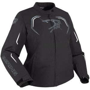 Motorjas Dames Bering Dundy QS Zwart-Wit