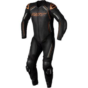 Leren Motorpak RST S1 Neon Oranje-Zwart