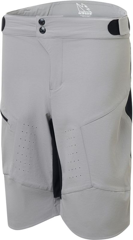 USWE - Skrubb - Korte Mountainbikebroek - Zwart - Stretch Nylon