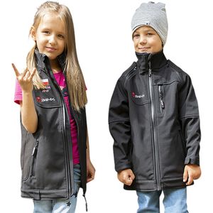 Softshell Jas met Afneembare Mouwen Kinderen 24MX Team